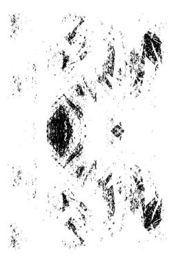 Sert siyah-beyaz doku vektörü. Derinden örtülmüş doku. Grunge 'un geçmişi. Soyut doku etkisi. Vektör İllüstrasyonu.       