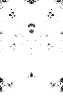 Sert siyah-beyaz doku vektörü. Derinden örtülmüş doku. Grunge 'un geçmişi. Soyut doku etkisi. Vektör İllüstrasyonu.       