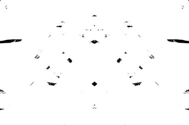 Sert siyah-beyaz doku vektörü. Derinden örtülmüş doku. Grunge 'un geçmişi. Soyut doku etkisi. Vektör İllüstrasyonu.       