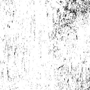 Grunge siyah beyaz desen. Monokrom parçacıkları soyut doku. Çatlakların, sürtünmelerin, çiplerin, lekelerin, mürekkep lekelerinin geçmişi. Koyu tasarım arka plan yüzeyi.