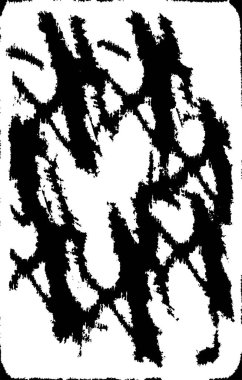 Grunge siyah beyaz desen. Monokrom parçacıkları soyut doku. Çatlakların, sürtünmelerin, çiplerin, lekelerin, mürekkep lekelerinin geçmişi. Koyu tasarım arka plan yüzeyi.