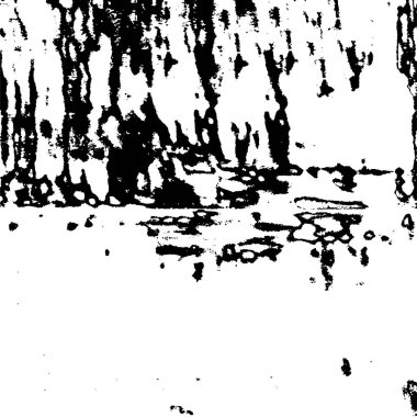 Grunge siyah beyaz desen. Monokrom parçacıkları soyut doku. Çatlakların, sürtünmelerin, çiplerin, lekelerin, mürekkep lekelerinin geçmişi. Koyu tasarım arka plan yüzeyi.