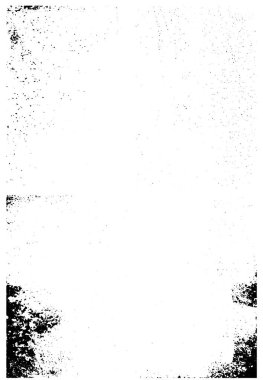 Grunge black and white pattern. Monochrome particles abstract texture. Background of cracks, scuffs, chips, stains, ink spots, lines. Dark design background surface. Gray printing element