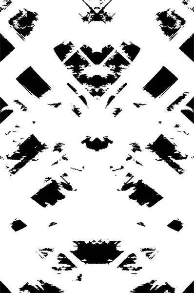 Чорно Біла Текстура Стилі Мистецтва Фантастичний Монохромний Фон Візерунок Хаосу — стоковий вектор