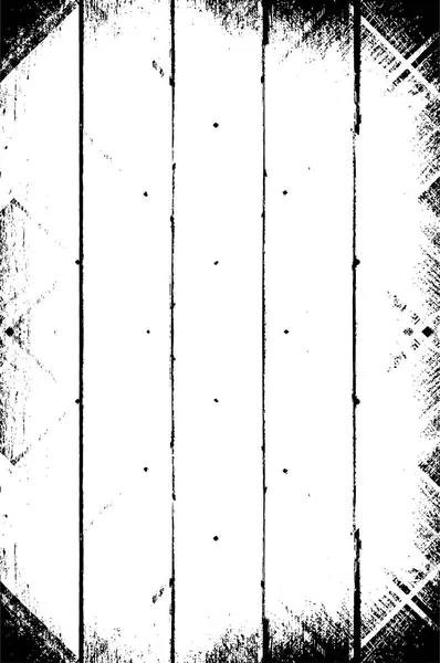 Fond Détresse Texture Noire Blanche Avec Des Points Des Lignes — Image vectorielle