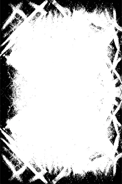 Schwarz Weiß Monochromer Grunge Grunge Vintage Verwitterter Hintergrund Abstrakte Antike — Stockvektor