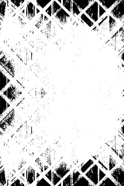 Black White Textured Background — Stock Vector