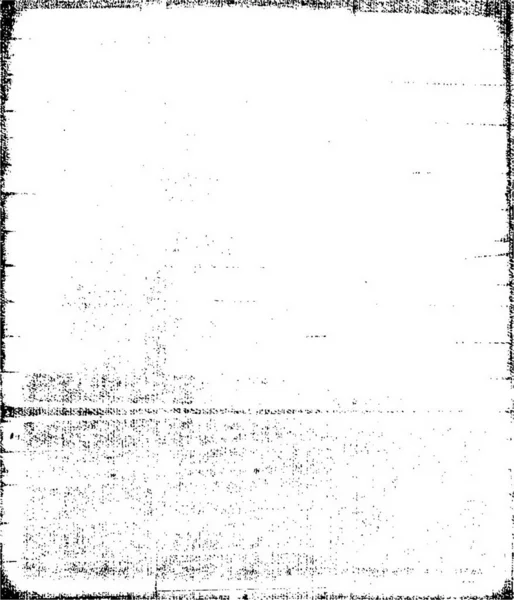 Verstörter Hintergrund Schwarz Weißer Textur Mit Punkten Linien Kratzern Und — Stockvektor