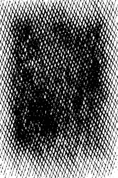 Grunge Monochrome Noir Blanc Grunge Vintage Fond Altéré Texture Abstraite — Image vectorielle
