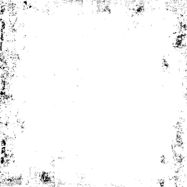 Zwart Wit Grunge Oude Retro Vintage Verweerde Achtergrond Abstract Oppervlak — Stockvector