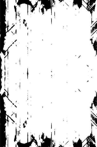 Černá Bílá Grunge Starý Retro Vinobraní Ošlehaný Pozadí Abstraktní Povrch — Stockový vektor