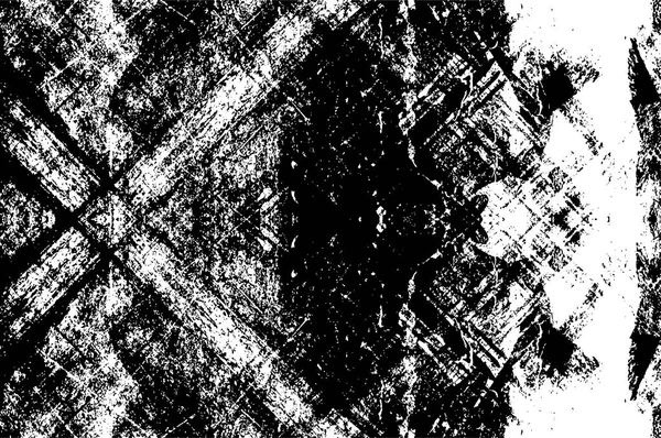 Noir Blanc Grunge Vieux Fond Vintage Rétro Altérée Surface Abstraite — Image vectorielle