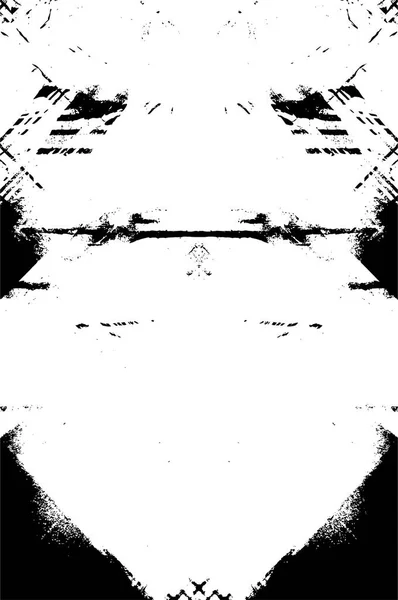 Negro Blanco Monocromo Viejo Grunge Vintage Envejecido Fondo — Vector de stock