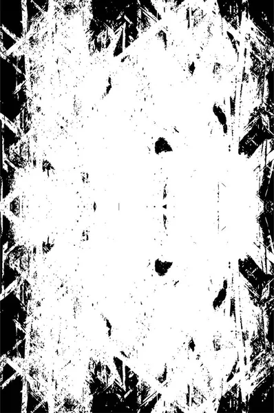 Černá Bílá Monochromatický Starý Grunge Vintage Počasí Pozadí — Stockový vektor