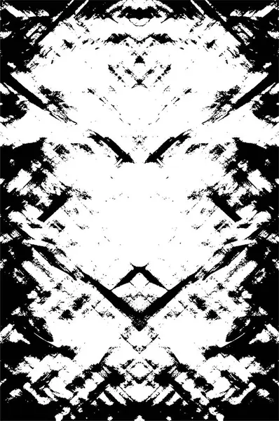抽象的な背景 モノクロテクスチャー 黒と白 — ストックベクタ