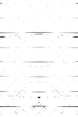 Grunge siyah beyaz desen. Monokrom parçacıkları soyut doku. Çatlakların, sürtünmelerin, çiplerin, lekelerin, mürekkep lekelerinin geçmişi. Koyu tasarım arka plan yüzeyi. 