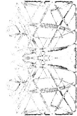 Grunge siyah beyaz desen. Monokrom parçacıkları soyut doku. Çatlakların, sürtünmelerin, çiplerin, lekelerin, mürekkep lekelerinin geçmişi. Koyu tasarım arka plan yüzeyi. 