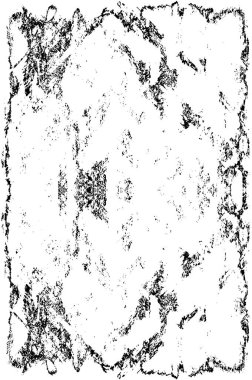 Grunge siyah beyaz desen. Monokrom parçacıkları soyut doku. Çatlakların, sürtünmelerin, çiplerin, lekelerin, mürekkep lekelerinin geçmişi. Koyu tasarım arka plan yüzeyi. 