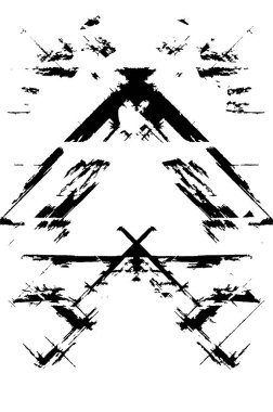 Grunge siyah beyaz desen. Monokrom parçacıkları soyut doku. Çatlakların, sürtünmelerin, çiplerin, lekelerin, mürekkep lekelerinin geçmişi. Koyu tasarım arka plan yüzeyi. 