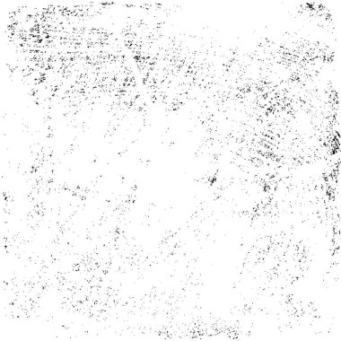 Grunge siyah beyaz desen. Monokrom parçacıkları soyut doku. Çatlakların, sürtünmelerin, çiplerin, lekelerin, mürekkep lekelerinin geçmişi. Koyu tasarım arka plan yüzeyi. 