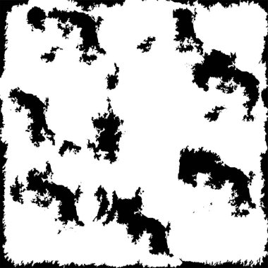 Grunge siyah beyaz desen. Monokrom parçacıkları soyut doku. Çatlakların, sürtünmelerin, çiplerin, lekelerin, mürekkep lekelerinin geçmişi. Koyu tasarım arka plan yüzeyi. 