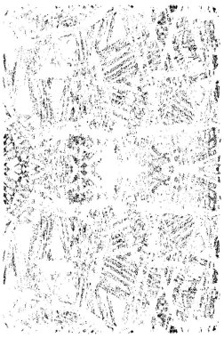 Grunge siyah beyaz desen. Monokrom parçacıkları soyut doku. Çatlakların, sürtünmelerin, çiplerin, lekelerin, mürekkep lekelerinin geçmişi. Koyu tasarım arka plan yüzeyi. 