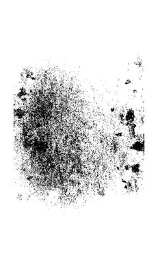 Grunge siyah beyaz desen. Monokrom parçacıkları soyut doku. Çatlakların, sürtünmelerin, çiplerin, lekelerin, mürekkep lekelerinin geçmişi. Koyu tasarım arka plan yüzeyi. 