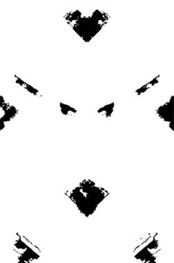 Grunge üst üste biniyor. Soyut siyah-beyaz vektör arkaplanı. Çatlak, leke ve noktalarda kirli desenli tek renkli klasik yüzey. Karanlık korku tarzında eski bir duvar.