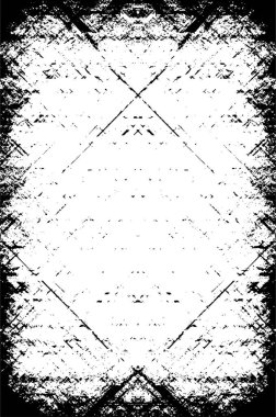 Grunge black and white pattern. Monochrome particles abstract texture. Background of cracks, scuffs, chips, stains, ink spots, lines. Dark design background surface. Gray printing element