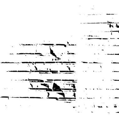 Grunge üst üste biniyor. Soyut siyah-beyaz vektör arkaplanı. Çatlak, leke ve noktalarda kirli desenli tek renkli klasik yüzey. Karanlık korku tarzında eski bir duvar.