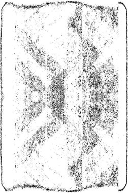 Grunge üst üste biniyor. Soyut siyah-beyaz vektör arkaplanı. Çatlak, leke ve noktalarda kirli desenli tek renkli klasik yüzey. Karanlık korku tarzında eski bir duvar.