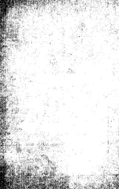 Grunge üst üste biniyor. Soyut siyah-beyaz vektör arkaplanı. Çatlak, leke ve noktalarda kirli desenli tek renkli klasik yüzey. Karanlık korku tarzında eski bir duvar.