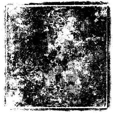 Grunge üst üste biniyor. Soyut siyah-beyaz vektör arkaplanı. Çatlak, leke ve noktalarda kirli desenli tek renkli klasik yüzey. Karanlık korku tarzında eski bir duvar.