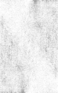 Grunge üst üste biniyor. Soyut siyah-beyaz vektör arkaplanı. Çatlak, leke ve noktalarda kirli desenli tek renkli klasik yüzey. Karanlık korku tarzında eski bir duvar.