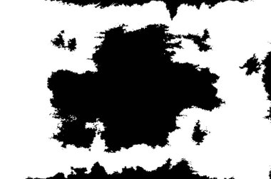 Vektör grunge dokusu. Siyah beyaz arka plan. Soyut monokrom resim koyu tonlarda solmuş bir efekt içerir