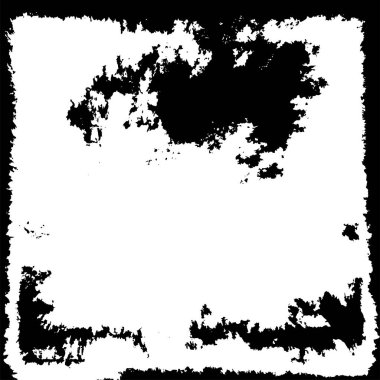 Grunge black and white pattern. Monochrome particles abstract texture. Background of cracks, scuffs, chips, stains, ink spots, lines. Dark design background surface. Gray printing element