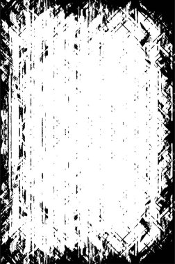 Soyut grunge siyah beyaz desenli arkaplan 