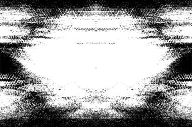 Soyut grunge siyah beyaz desenli arkaplan 