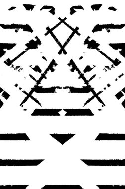 Soyut siyah-beyaz desenli arka plan. Grunge arkaplanı