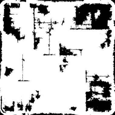 Soyut siyah-beyaz desenli arka plan. Grunge arkaplanı