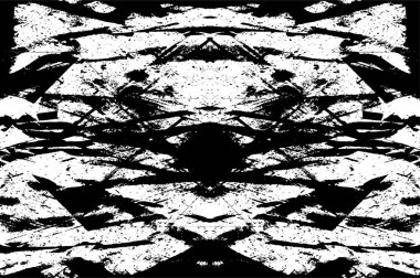 Soyut siyah-beyaz desenli arka plan. Grunge arkaplanı