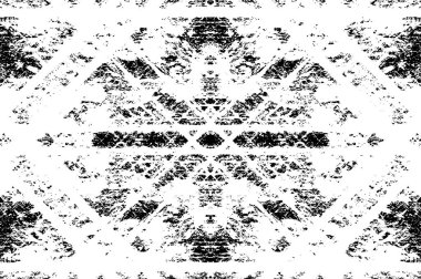 Soyut siyah-beyaz desenli arka plan. Grunge arkaplanı