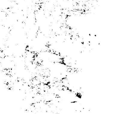 Grunge black and white pattern. Monochrome particles abstract texture. Background of cracks, scuffs, chips, stains, ink spots, lines. Dark design background surface. Gray printing element