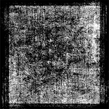 Grunge üst üste biniyor. Soyut siyah-beyaz vektör arkaplanı. Çatlak, leke ve noktalarda kirli desenli tek renkli klasik yüzey. Karanlık korku tarzında eski bir duvar.