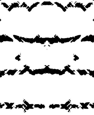 Grunge black and white pattern. Monochrome particles abstract texture. Background of cracks, scuffs, chips, stains, ink spots, lines. Dark design background surface. Gray printing element