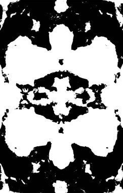 Grunge dokusu siyah beyaz. Çatlakların, çiplerin, noktaların, çizgilerin soyut monokrom deseni. Baskı ve tasarım için karanlık bir zemin. Kaliteli eski yüzey kirli