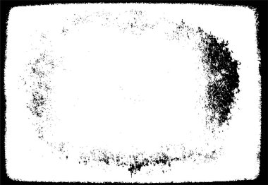 Grunge dokusu siyah beyaz. Çatlakların, çiplerin, noktaların, çizgilerin soyut monokrom deseni. Baskı ve tasarım için karanlık bir zemin. Kaliteli eski yüzey kirli