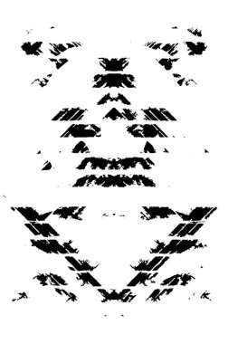 Sert siyah-beyaz dokular. Grunge 'un geçmişi. Soyut doku. Vektör İllüstrasyonu.       