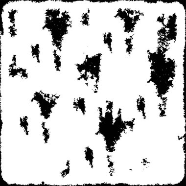 Sert siyah-beyaz dokular. Grunge 'un geçmişi. Soyut doku. Vektör İllüstrasyonu.       