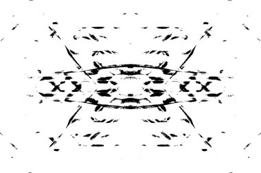 Sert siyah-beyaz dokular. Grunge 'un geçmişi. Soyut doku. Vektör İllüstrasyonu.       